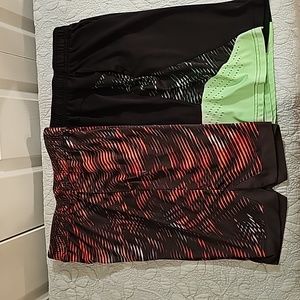 2 pair Boys C9 by Champion shorts Large